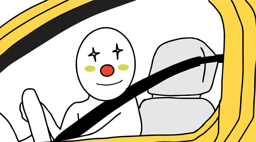 I Made A Public Service Announcement Comic About Road Rage With An Animated Video