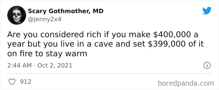 Twitter Users Mock People Who Say Huge Salaries Don’t Make Them Rich (30 Tweets) Twitter Users Mock People Who Say Huge Salaries Don’t Make Them Rich (30 Tweets)