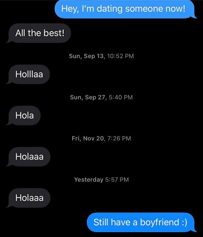 40 Savage And Funny Texts From Exes That People Shared On This Instagram Account (New Posts) 40 Savage And Funny Texts From Exes That People Shared On This Instagram Account (New Posts)