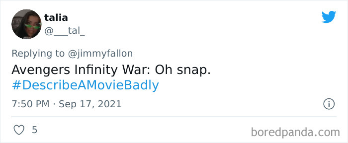 Jimmy Fallon Wants People To Describe A Movie Badly, Gets 40 Hilarious Responses Jimmy Fallon Wants People To Describe A Movie Badly, Gets 40 Hilarious Responses