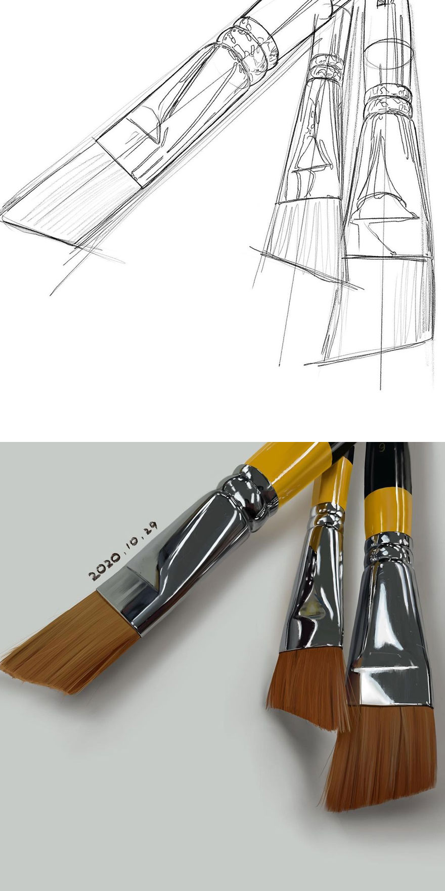 These Are Not Photos: Artist Shows Initial Sketch And End Result Of His Digital Drawings (30 Pics) These Are Not Photos: Artist Shows Initial Sketch And End Result Of His Digital Drawings (30 Pics)