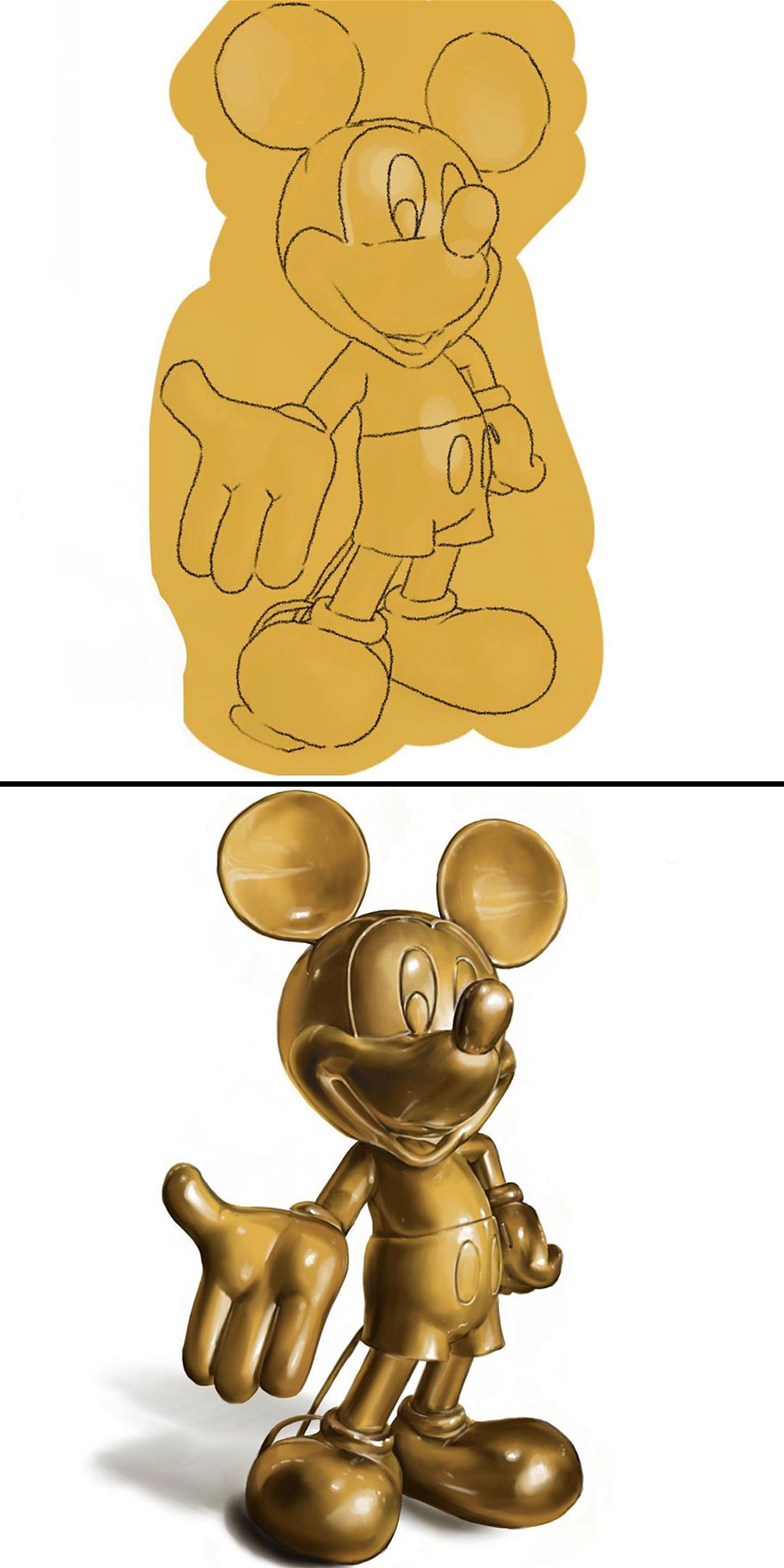 These Are Not Photos: Artist Shows Initial Sketch And End Result Of His Digital Drawings (30 Pics) These Are Not Photos: Artist Shows Initial Sketch And End Result Of His Digital Drawings (30 Pics)