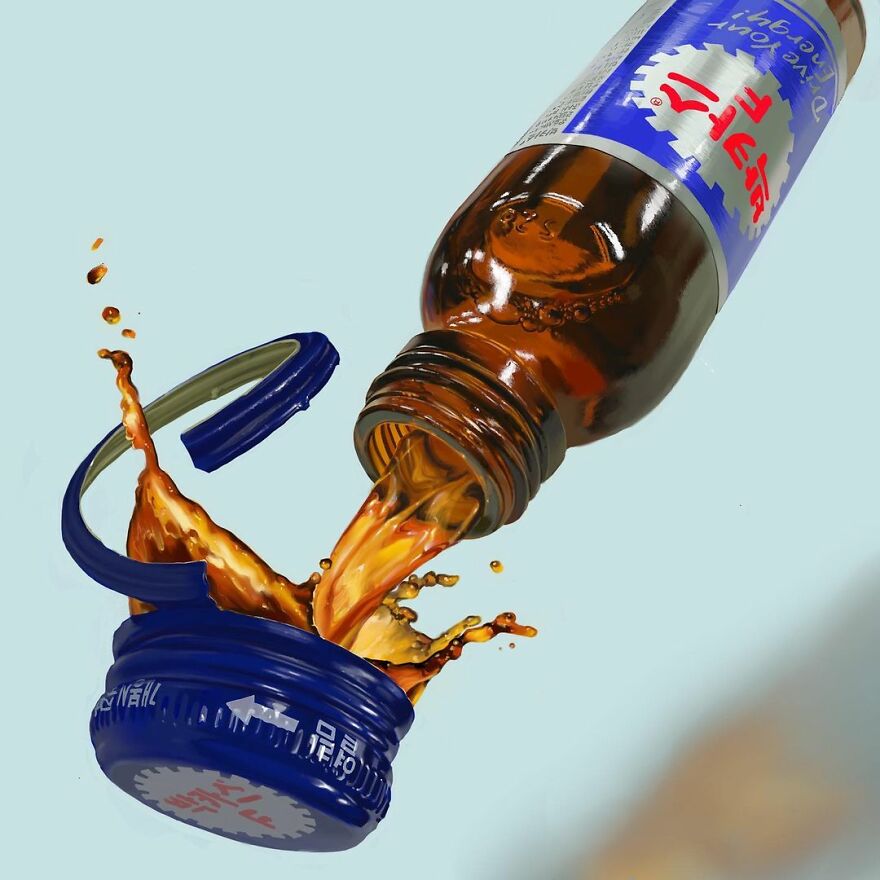 These Are Not Photos: Artist Shows Initial Sketch And End Result Of His Digital Drawings (30 Pics)