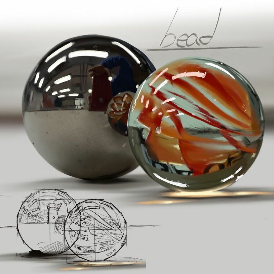 These Are Not Photos: Artist Shows Initial Sketch And End Result Of His Digital Drawings (30 Pics) These Are Not Photos: Artist Shows Initial Sketch And End Result Of His Digital Drawings (30 Pics)