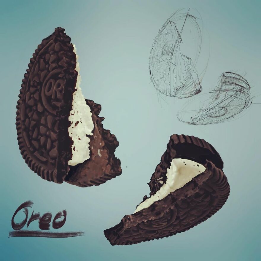 These Are Not Photos: Artist Shows Initial Sketch And End Result Of His Digital Drawings (30 Pics) These Are Not Photos: Artist Shows Initial Sketch And End Result Of His Digital Drawings (30 Pics)