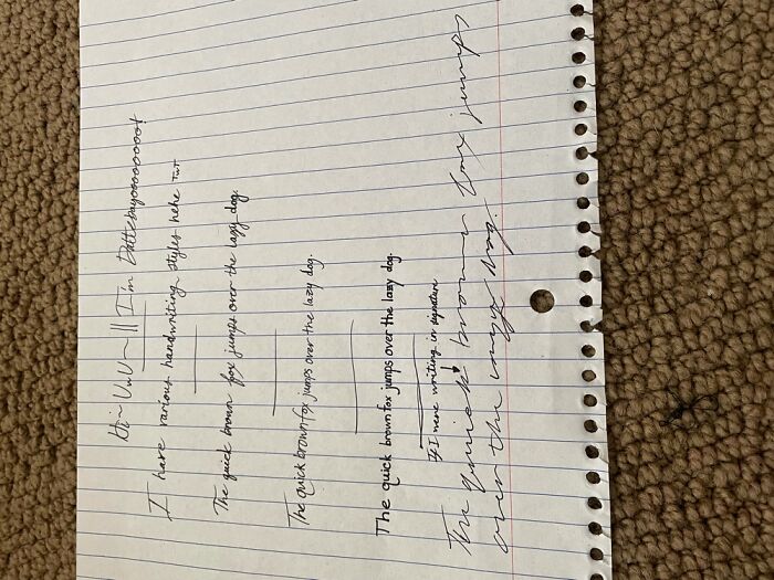 Hey Pandas, Post A Picture Of Your Handwriting (Closed) Hey Pandas, Post A Picture Of Your Handwriting (Closed)