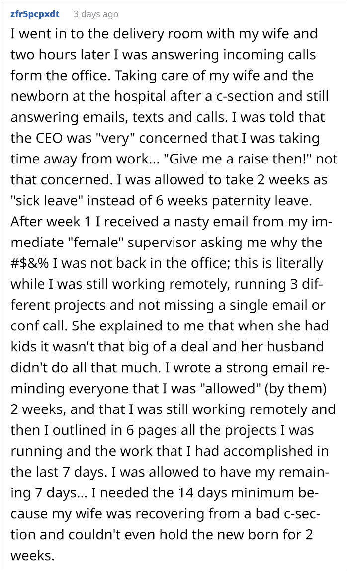 35 Times People Asked For Time Off At Work But Were Met With Awful Ignorance 35 Times People Asked For Time Off At Work But Were Met With Awful Ignorance
