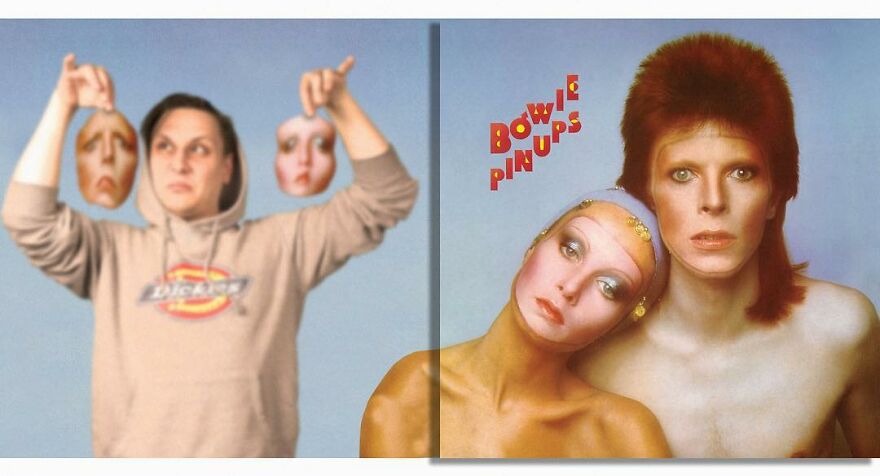 Artist Hilariously Reveals What’s Happening Outside The Frames Of Famous Music Album Covers (18 New Pics) Artist Hilariously Reveals What’s Happening Outside The Frames Of Famous Music Album Covers (18 New Pics)