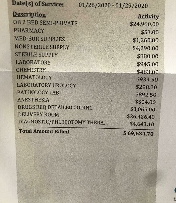 30 Times Americans Shocked The Rest Of The World By Sharing Their Outrageous Medical Bills 30 Times Americans Shocked The Rest Of The World By Sharing Their Outrageous Medical Bills