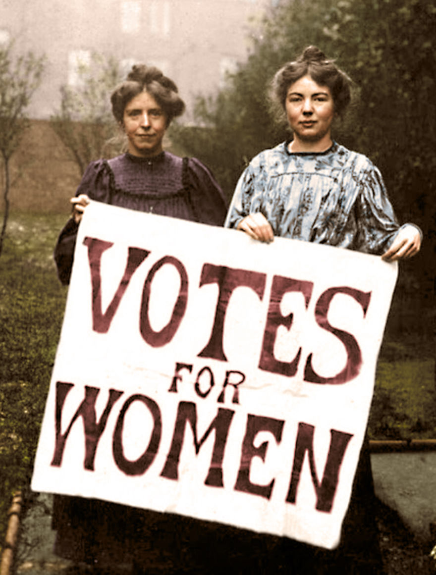 I’ve Colorized These 100-Year-Old Photos To Show How Much Of A Struggle It Was To Have The Women’s Rights That We Have Today I’ve Colorized These 100-Year-Old Photos To Show How Much Of A Struggle It Was To Have The Women’s Rights That We Have Today