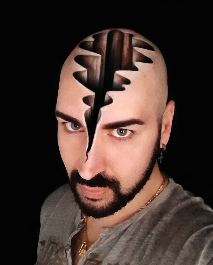 Italian Artist Uses His Body As A Canvas To Create Convincing Optical Illusions (35 New Pics) Italian Artist Uses His Body As A Canvas To Create Convincing Optical Illusions (35 New Pics)