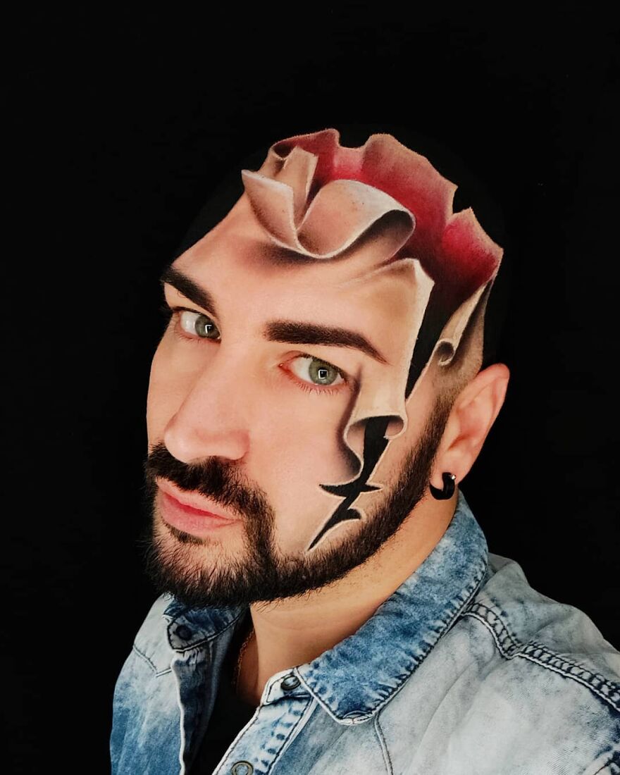 Italian Artist Uses His Body As A Canvas To Create Convincing Optical Illusions (35 New Pics) Italian Artist Uses His Body As A Canvas To Create Convincing Optical Illusions (35 New Pics)