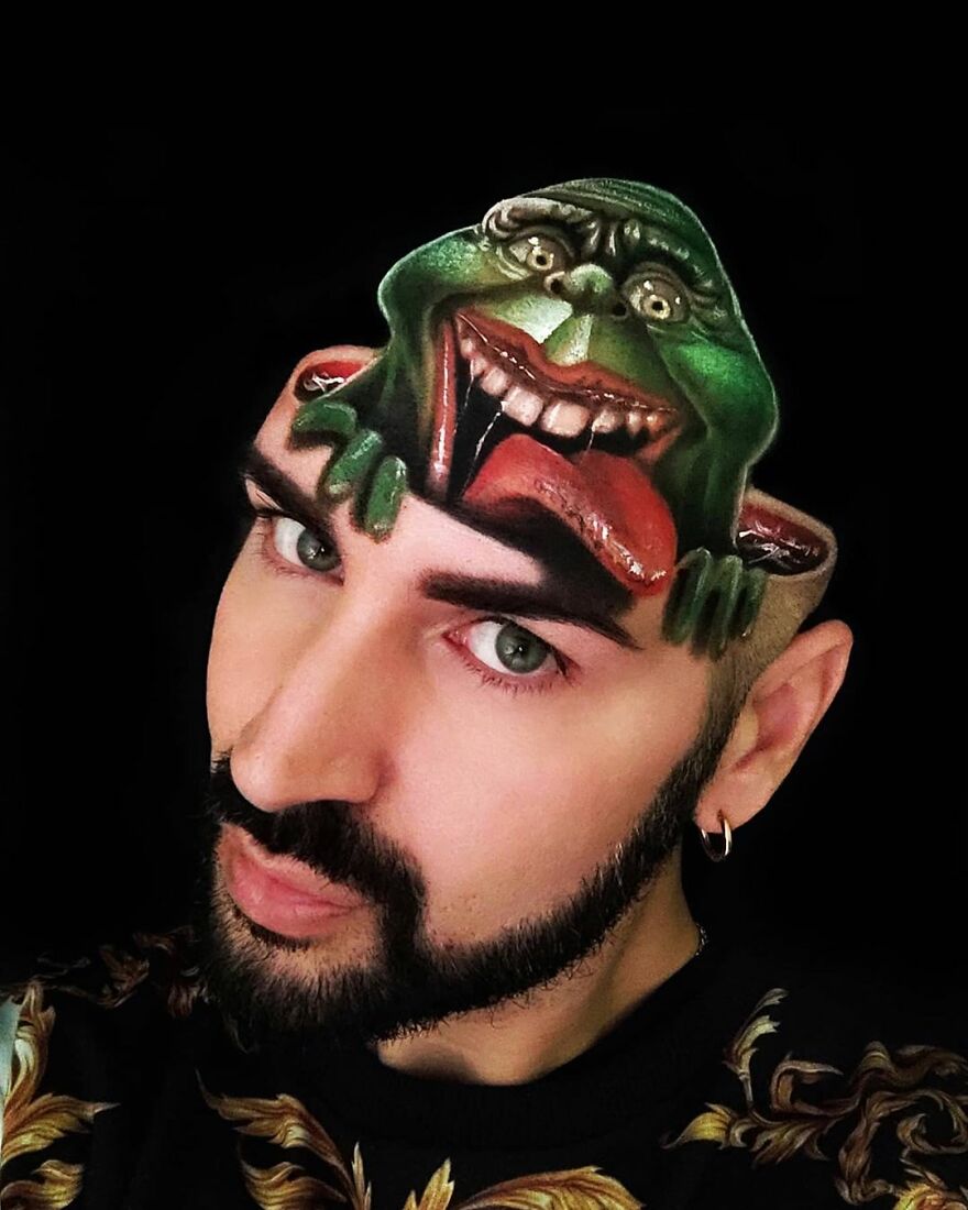 Italian Artist Uses His Body As A Canvas To Create Convincing Optical Illusions (35 New Pics) Italian Artist Uses His Body As A Canvas To Create Convincing Optical Illusions (35 New Pics)