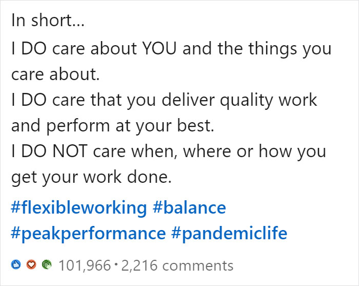 Manager Lists All The Things She Does And Doesn’t Care About Employees, And Her Post Goes Viral Manager Lists All The Things She Does And Doesn’t Care About Employees, And Her Post Goes Viral