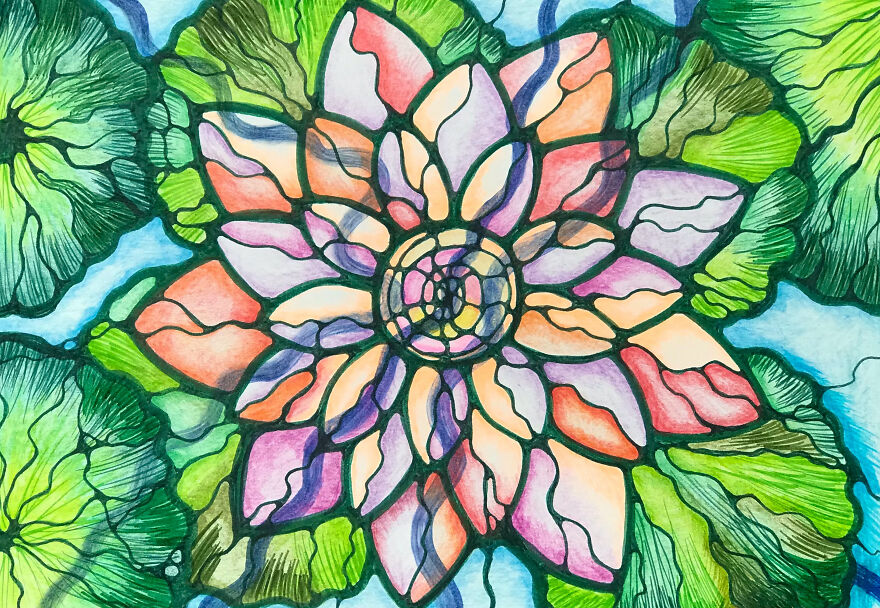 I Painted Fantastic Lotuses (6 Pics) I Painted Fantastic Lotuses (6 Pics)