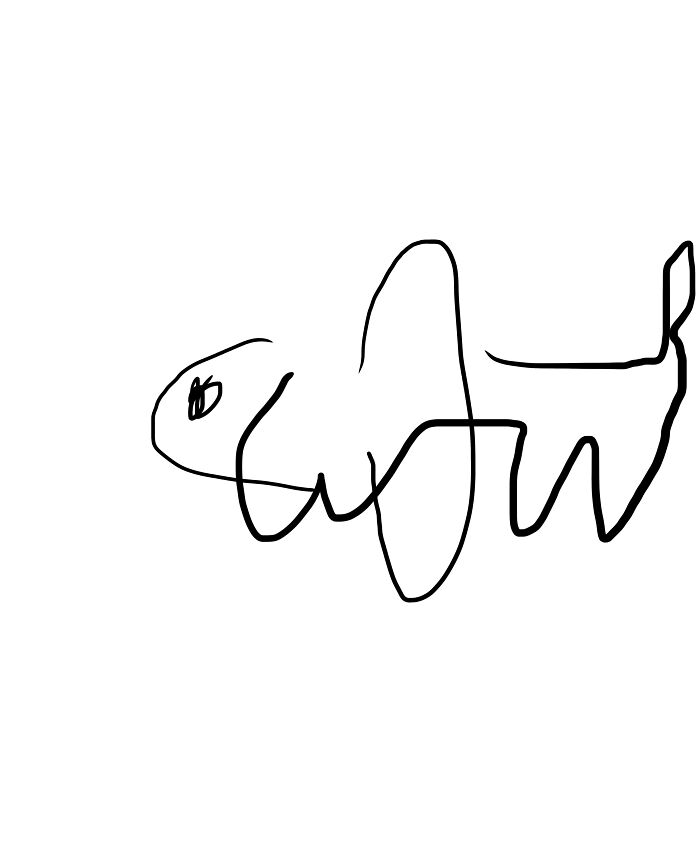 Hey Pandas, Draw A Dog With Your Eyes Closed (Closed)