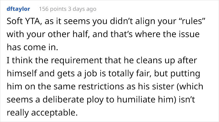 Son Expects He Can Freeload Off His Parents After Moving Back In With Them – Flips Out When Dad Introduces Some New Rules Son Expects He Can Freeload Off His Parents After Moving Back In With Them – Flips Out When Dad Introduces Some New Rules