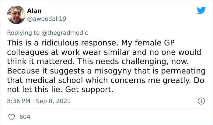 Med Student Was Penalized By Examiners For ‘The Most Inappropriate Dress They Had Ever Seen’ Med Student Was Penalized By Examiners For ‘The Most Inappropriate Dress They Had Ever Seen’