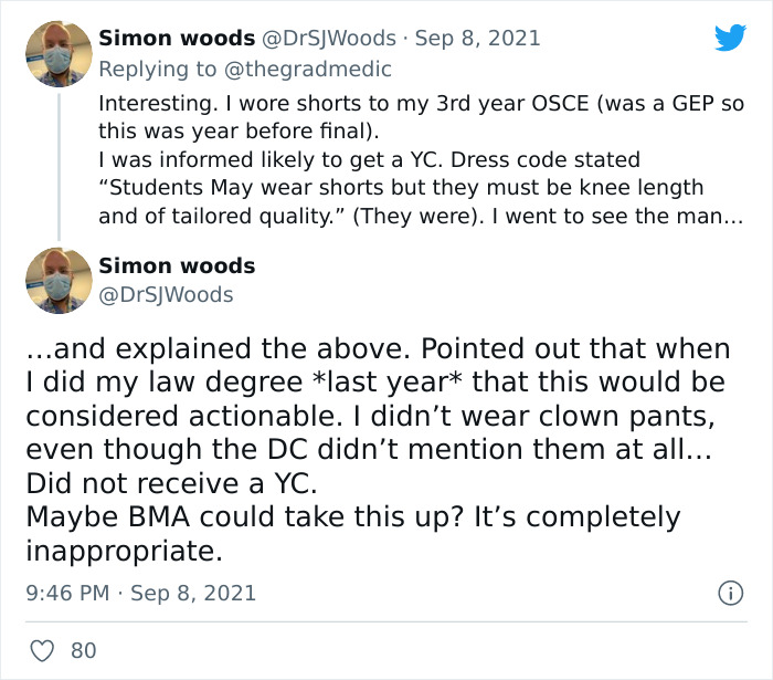 Med Student Was Penalized By Examiners For ‘The Most Inappropriate Dress They Had Ever Seen’ Med Student Was Penalized By Examiners For ‘The Most Inappropriate Dress They Had Ever Seen’