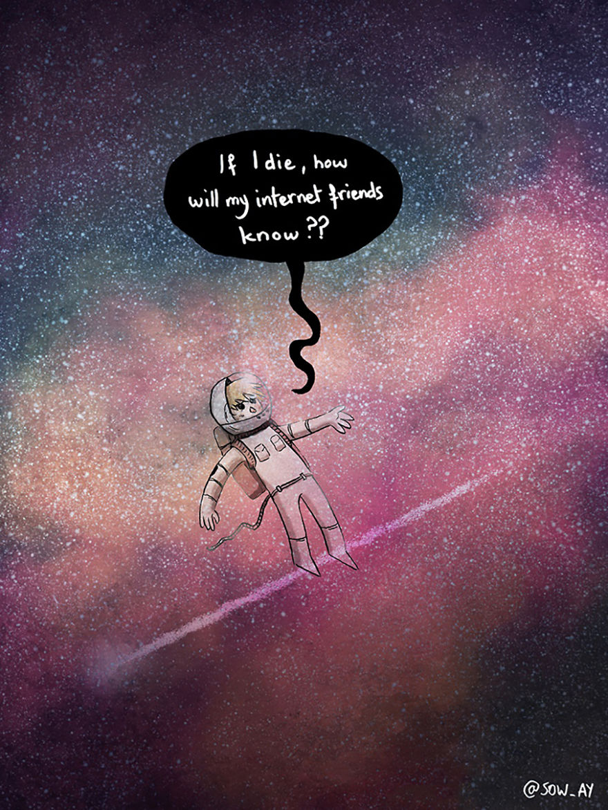 I Illustrate My Darkest Thoughts To Help People Understand What It’s Like To Suffer From Mental Illness (40 Pics) I Illustrate My Darkest Thoughts To Help People Understand What It’s Like To Suffer From Mental Illness (40 Pics)