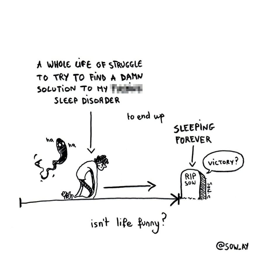 I Illustrate My Darkest Thoughts To Help People Understand What It’s Like To Suffer From Mental Illness (40 Pics) I Illustrate My Darkest Thoughts To Help People Understand What It’s Like To Suffer From Mental Illness (40 Pics)