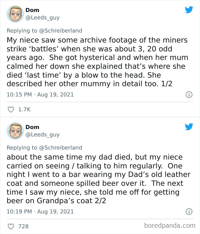 30 Parents Share How Their Kids Casually Dropped Some Creepy Sentences That Sent Chills Down Their Spines 30 Parents Share How Their Kids Casually Dropped Some Creepy Sentences That Sent Chills Down Their Spines