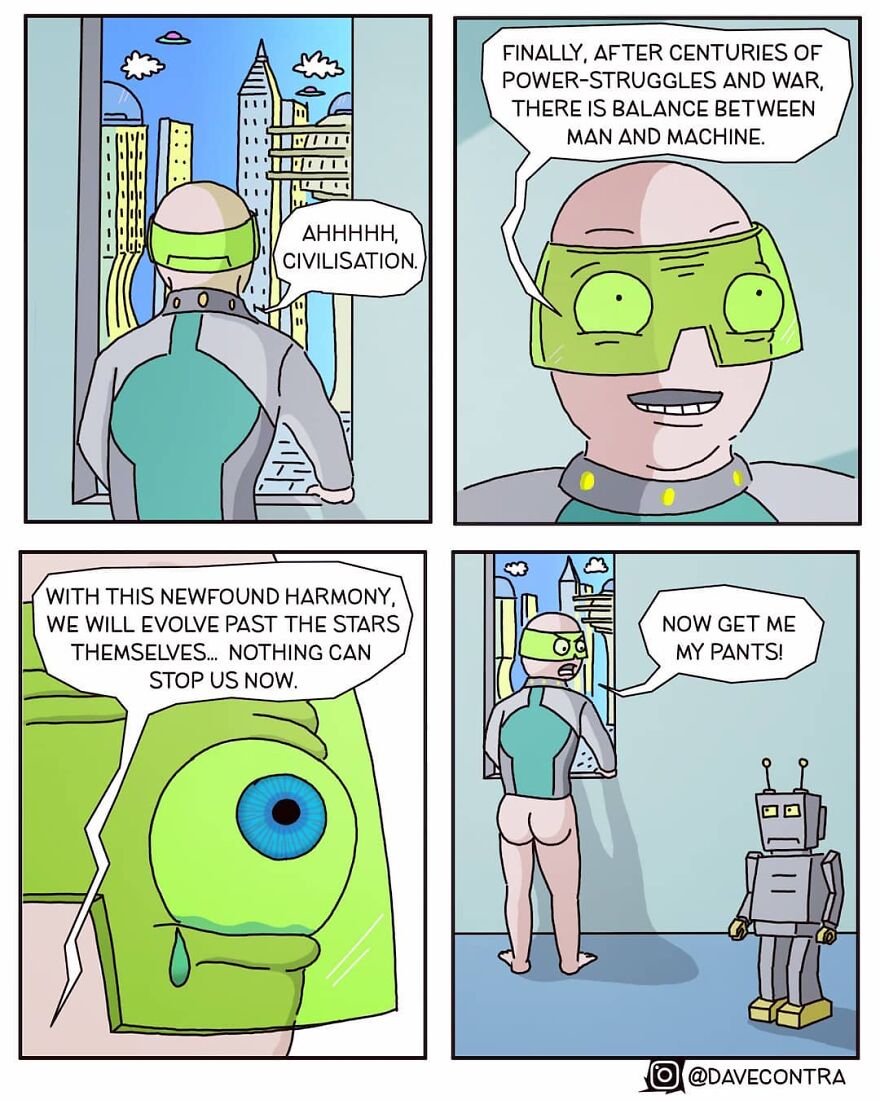 29 Comics With Unexpectedly Dark Twists By Dave Contra 29 Comics With Unexpectedly Dark Twists By Dave Contra