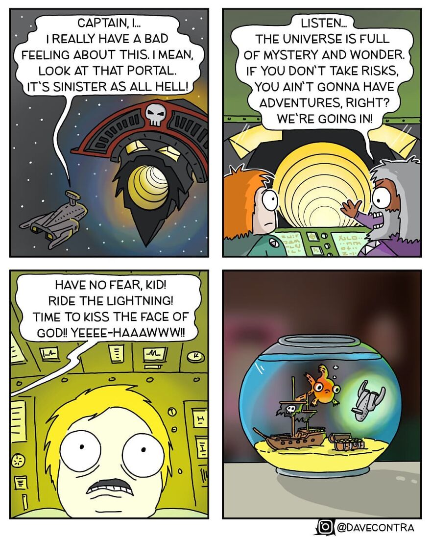 29 Comics With Unexpectedly Dark Twists By Dave Contra 29 Comics With Unexpectedly Dark Twists By Dave Contra