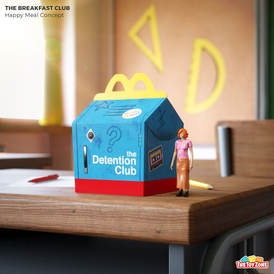 The Toy Zone Asked Designers To Create Nostalgic Happy Meal Toys From Iconic ’80s Movies, And They Delivered The Toy Zone Asked Designers To Create Nostalgic Happy Meal Toys From Iconic ’80s Movies, And They Delivered