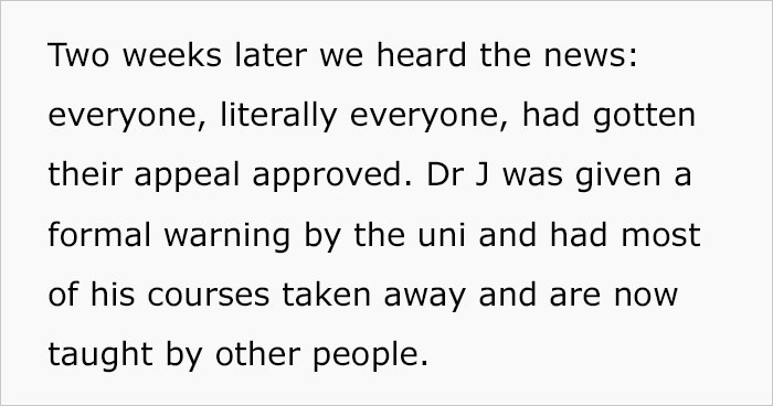 Student Gets Sweet Revenge On His Lazy Professor After He Unfairly Fails Half The Class Student Gets Sweet Revenge On His Lazy Professor After He Unfairly Fails Half The Class