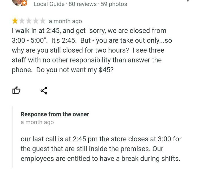 73 Times People Left Such Funny And Ridiculous 1-Star Reviews, The Businesses Weren’t Even Mad