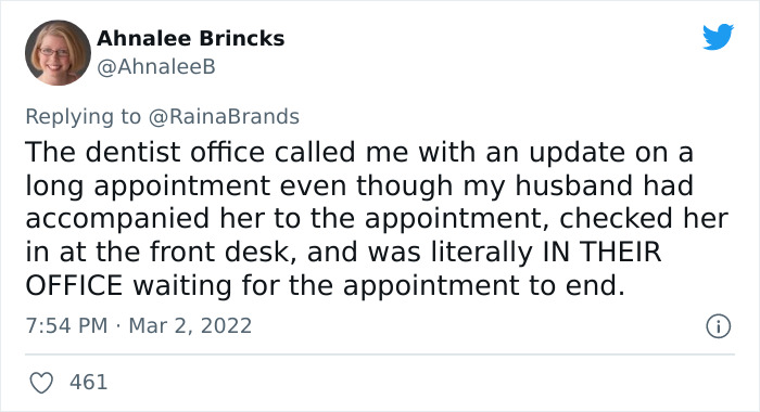 Daycare Keeps Calling The Mom Instead Of The Dad When They Need Something, So She Calls Them Out Daycare Keeps Calling The Mom Instead Of The Dad When They Need Something, So She Calls Them Out