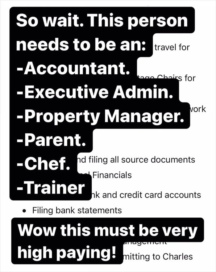Person With 18 Years&#8217; Experience In HR Breaks Down This Insane Job Posting And It Shows Why It’s Important To Read Red Flags