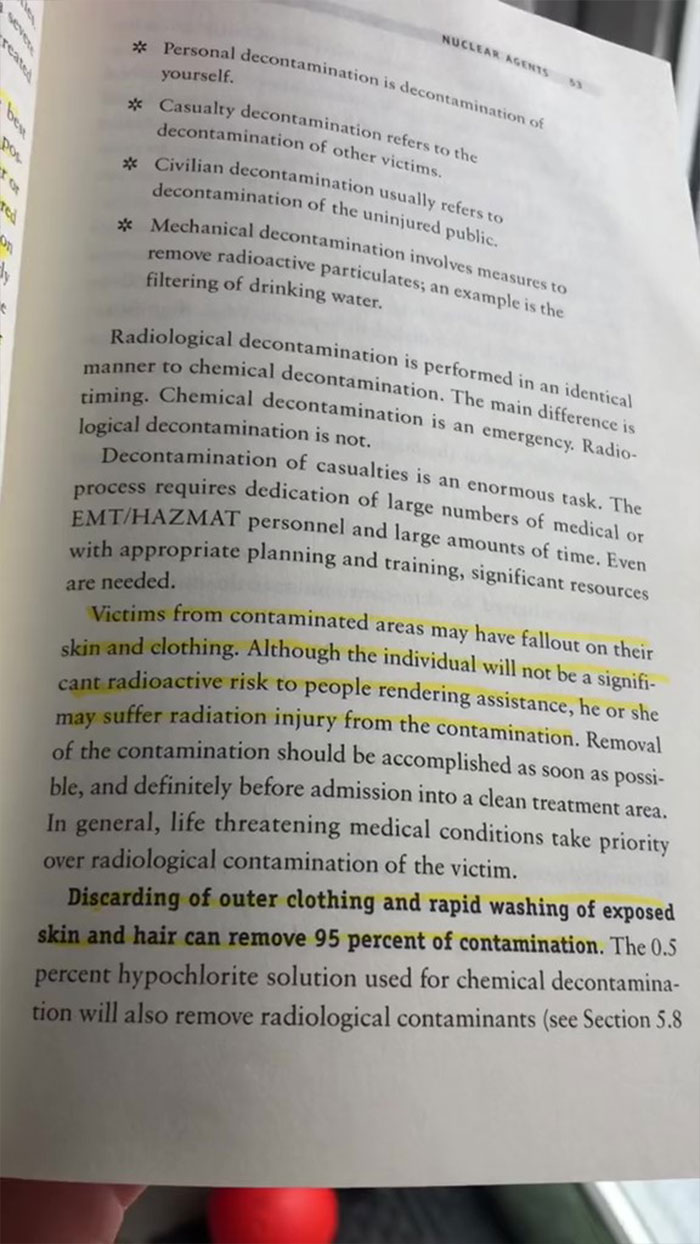 Guy Gives 8 Tips On What To Do In Case Of A Nuclear Explosion, Provided In The US Armed Forces Survival Manual