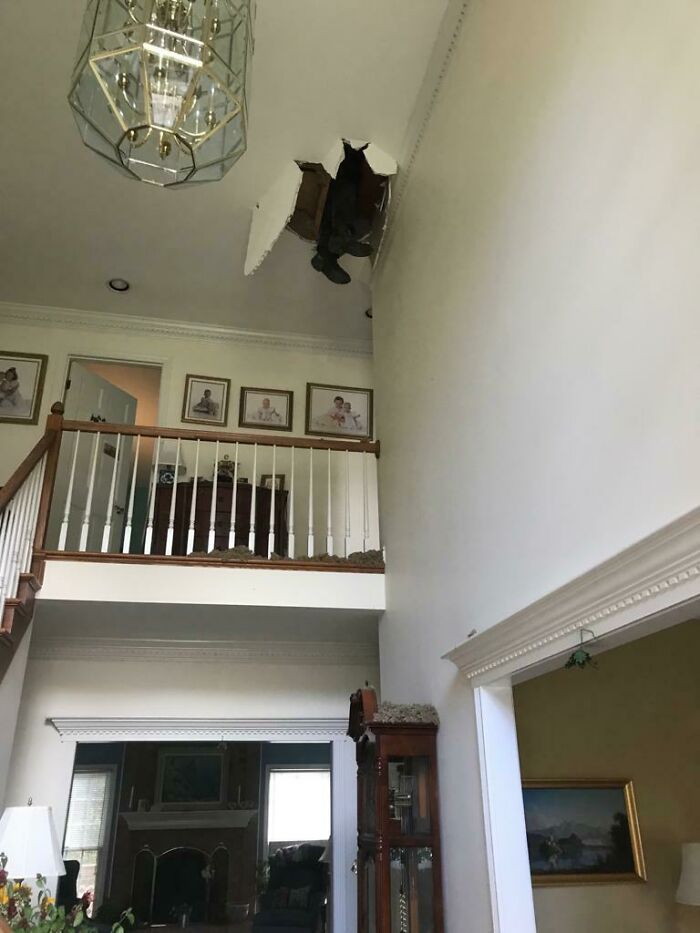 “Well, That Sucks”: 30 Times Really Unfortunate Things Happened To People’s Homes (New Pics)