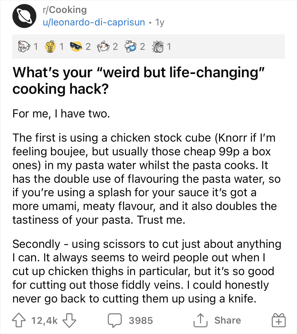 30 People Are Sharing Their Most Life-Changing Cooking Hacks, And They Might Actually Surprise You 30 People Are Sharing Their Most Life-Changing Cooking Hacks, And They Might Actually Surprise You