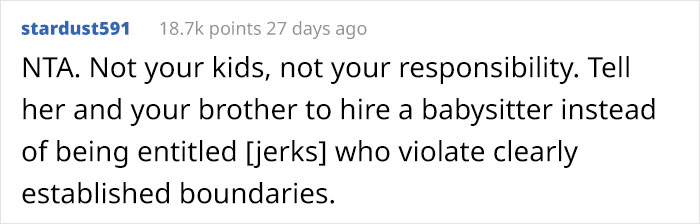 “Am I Wrong For Leaving The House When My SIL Said She Was On Her Way To Drop The Kids Off For Me To Watch?” “Am I Wrong For Leaving The House When My SIL Said She Was On Her Way To Drop The Kids Off For Me To Watch?”