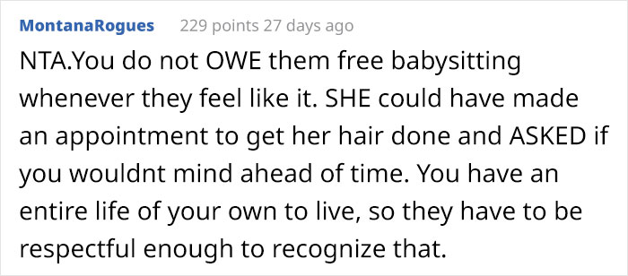 “Am I Wrong For Leaving The House When My SIL Said She Was On Her Way To Drop The Kids Off For Me To Watch?” “Am I Wrong For Leaving The House When My SIL Said She Was On Her Way To Drop The Kids Off For Me To Watch?”