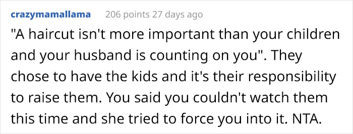 “Am I Wrong For Leaving The House When My SIL Said She Was On Her Way To Drop The Kids Off For Me To Watch?” “Am I Wrong For Leaving The House When My SIL Said She Was On Her Way To Drop The Kids Off For Me To Watch?”