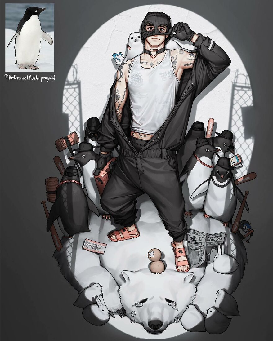 Artist Reimagines 24 Random Things As Human Characters (New Pics) Artist Reimagines 24 Random Things As Human Characters (New Pics)