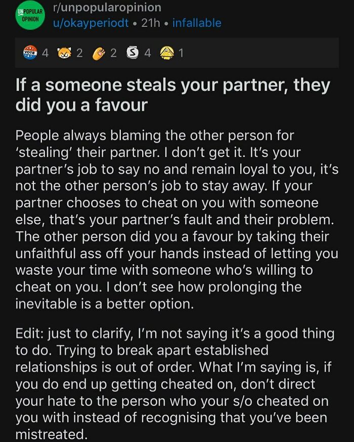 On This Instagram Page, People Share Unpopular Opinions And Here Are 50 Of The Most Polarizing Ones (New Posts) On This Instagram Page, People Share Unpopular Opinions And Here Are 50 Of The Most Polarizing Ones (New Posts)