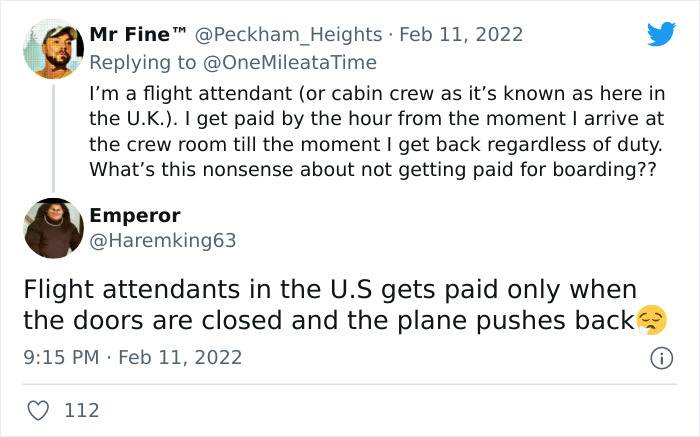 &#8220;Should Workers Be Paid While Doing Work?&#8221;: Flight Attendants In The US Not Getting Paid Until The Plane Door Closes Sparks Debate Online