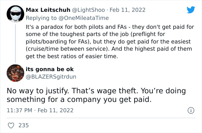 &#8220;Should Workers Be Paid While Doing Work?&#8221;: Flight Attendants In The US Not Getting Paid Until The Plane Door Closes Sparks Debate Online