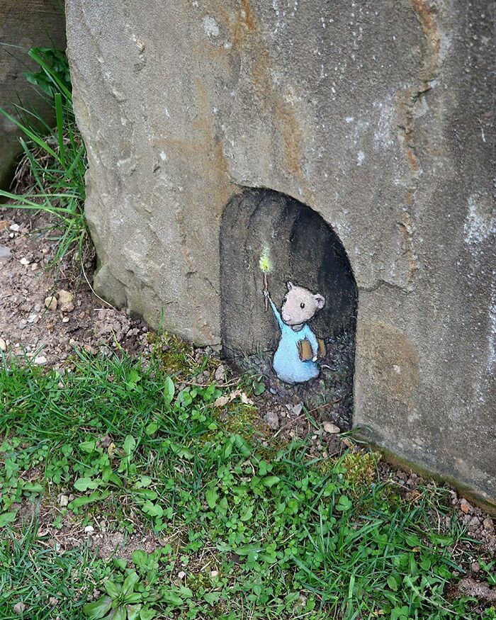 Adventures Of Chalk Characters: 90 Street Art Pieces By This Artist (New Pics)