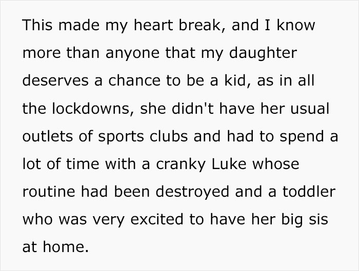 10 Y.O. Doesn’t Want To Be The Carer Of Her Special Needs Classmate During A School Trip But The Classmate’s Mom Doesn’t Care 10 Y.O. Doesn’t Want To Be The Carer Of Her Special Needs Classmate During A School Trip But The Classmate’s Mom Doesn’t Care