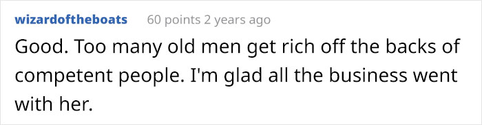 Woman Who Sacrificed A Lot For A Company Gets Tricked By The Boss, Leaves And Takes 90% Of The Business With Her Woman Who Sacrificed A Lot For A Company Gets Tricked By The Boss, Leaves And Takes 90% Of The Business With Her