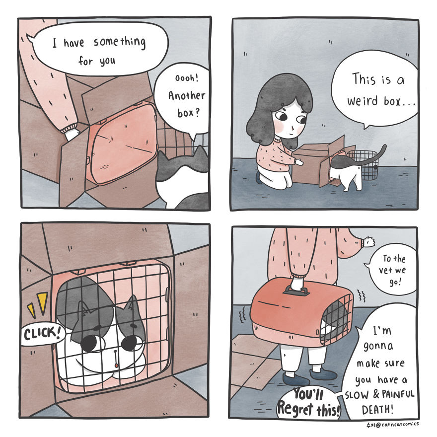 I Document My Life With A Cat In These 40 Comics I Document My Life With A Cat In These 40 Comics