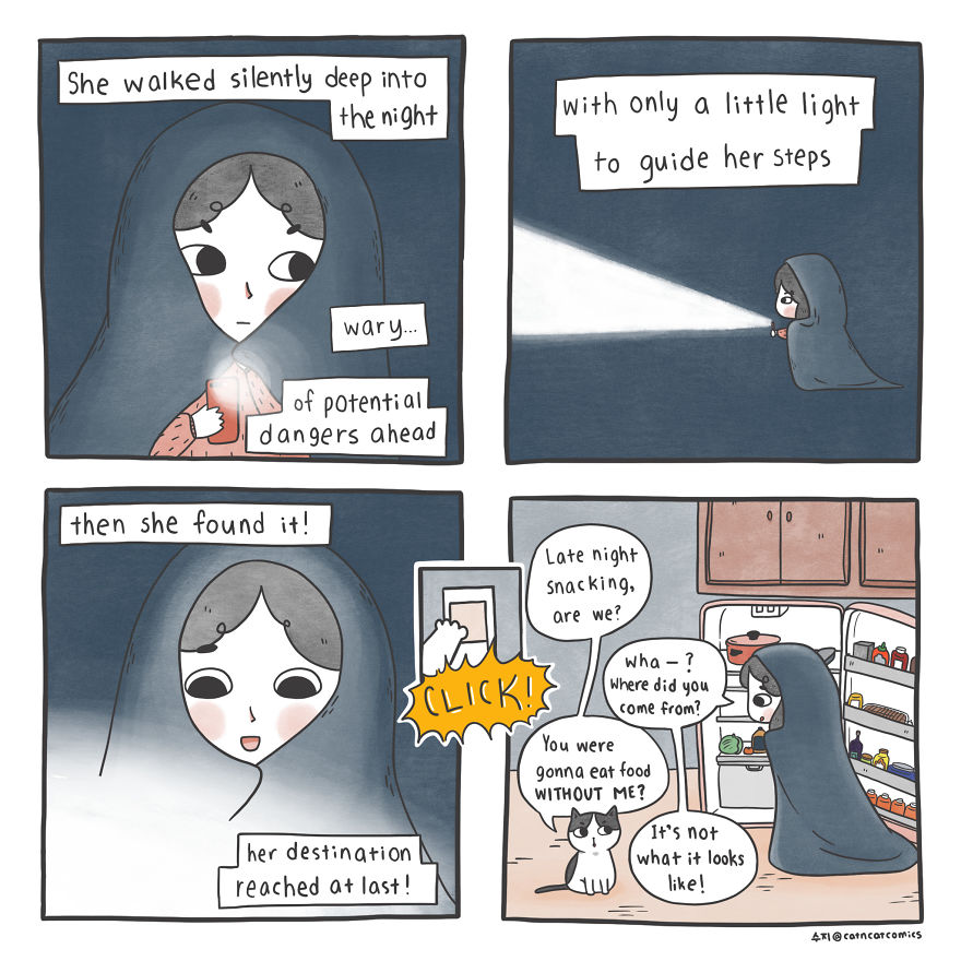 I Document My Life With A Cat In These 40 Comics I Document My Life With A Cat In These 40 Comics