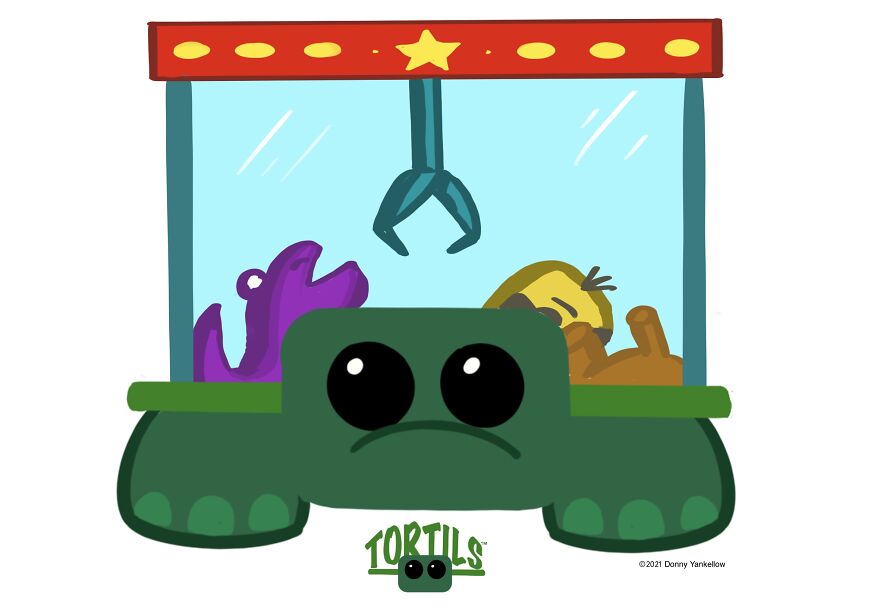 I Created A Series Of Turtles And Tortoises With Different Themed Shells Called Tortils I Created A Series Of Turtles And Tortoises With Different Themed Shells Called Tortils