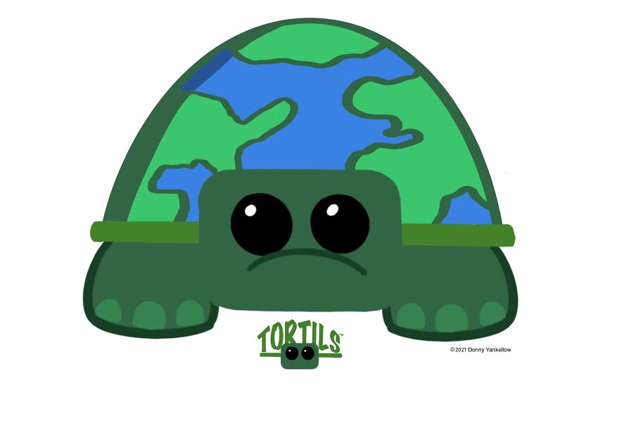 I Created A Series Of Turtles And Tortoises With Different Themed Shells Called Tortils I Created A Series Of Turtles And Tortoises With Different Themed Shells Called Tortils